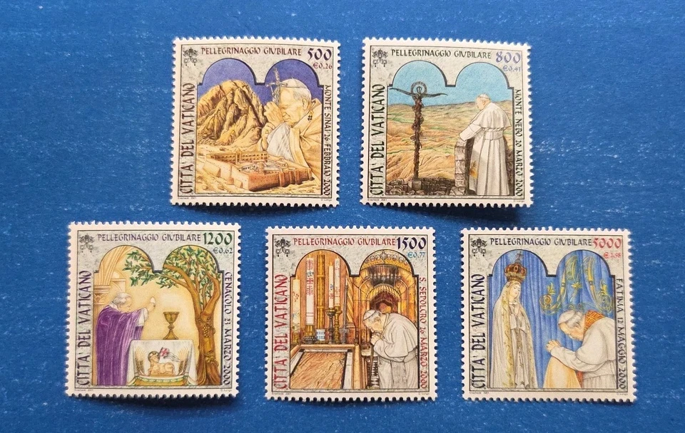 Estampillas de la Ciudad del Vaticano, Scott 1185-1189 MNH Foto 1 de 1
