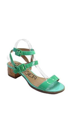 Kelsi Dagger Brooklyn Womens Open Toe Ankle Strap Heels Seafoam Green Size 10 - Image 1 of 4