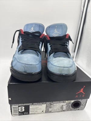 Talla 8 - Jordan 4 Retro x Travis Scott Mid Cactus Jack Foto 1 de 4