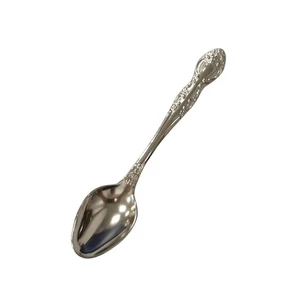 Genuine sterling silver baby spoon solid hallmarked 925 nickel free handmade - Picture 1 of 5