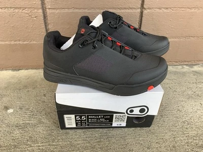 Zapatos planos Crank Brothers MALLET de encaje para bicicleta de montaña 5,5 EE. UU./37,5 EUR CON TACOS Foto 1 de 4