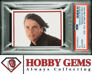 LUKE SKYWALKER PSA 10 1983 Return of the Jedi Album Sticker #18 - Picture 1 of 2