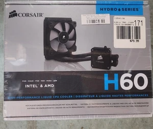 Corsair Hydro Series H60 Wysokowydajna chłodnica cieczy procesora - Intel i AMD 120mm - Zdjęcie 1 z 1