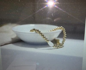 Celeste Sol Billie Beaded Bracelet. New. 4mm Bead .3 Freshwater Pearl. - Picture 1 of 6