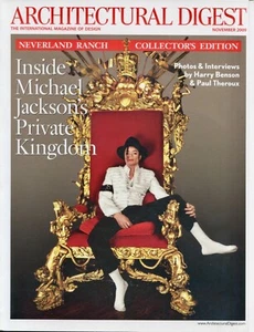MICHAEL JACKSON Inside Neverland ~ Architectural Digest ~ Nov 2009 ~ BRAND NEW - Bild 1 von 1