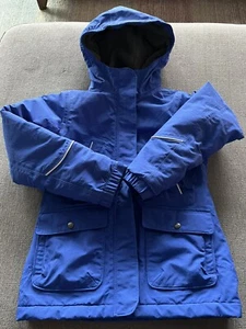 Lands End Squall Jacket Boy Blue Size 7/8 - Picture 1 of 5
