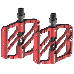 9/16" Bicycle Pedal 3 Bearings Flat/Platform Pedals MTB Road Bike Fit Shimano US - Picture 1 of 19