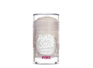 Victoria's Secret PINK Party Stick Silver Ice Shimmer Balm ~ 1.4 oz. - Picture 1 of 3