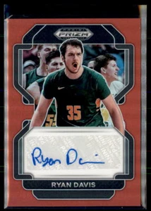 2022 Prizm Draft #DP-RDA Ryan Davis Draft Picks Autographs Prizms Red - Picture 1 of 2
