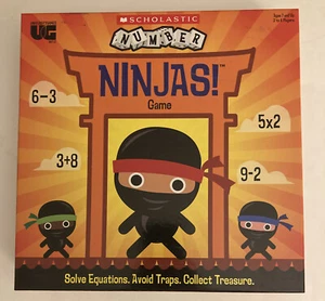 New - University Games Scholastic - Number Ninjas! Game - Ages 7+ | 2-4 players - Picture 1 of 2