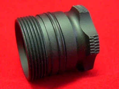 Flashlight E2C Adapter for Surefire E Series. Hard Ano. HAIII Black, E1e, E2D - Image 1 of 4