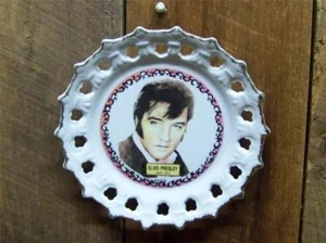Vintage ELVIS PRESLEY Decorative Wall Plaque Plate 1935-1977 - Picture 1 of 6