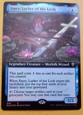 Foil borderless Emry, Lurker of the Loch (#342) ×1 - NM ELD - NEXT DAY SHIPPING!