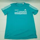 - ADIDAS HOMMES HAUT T-SHIRT POLYESTER TAILLE L VGC ..a