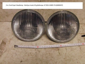 2 pcs Ford Capri Headlamp - Low beam insert H1 bulb # 72EG-13005-TA 6008307 - Foto 1 di 5