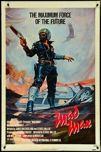 MAD MAX (1980) Vintage Theatrical Tri-Folded One-Sheet Movie Poster Mel Gibson - Picture 1 of 3
