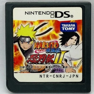 Nintendo DS NARUTO Shippuden Ninja Destiny 2 Japanese Games Shinobi Retuden - Picture 1 of 2