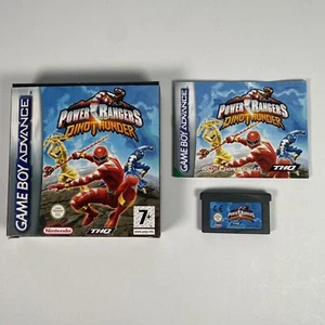Power Rangers Dino Thunder Nintendo Gameboy Advance GBA Game Mighty Morphin Vtg - Picture 1 of 17