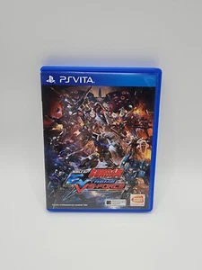 Mobile Suit Gundam Extreme VS Force PS Vita Asia English CIB Complete R3 Rare - Picture 1 of 4