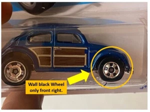 Rare hot wheels error Volkswagen Beetle. - Picture 1 of 9