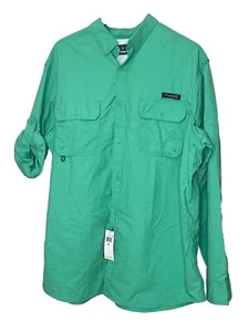 Camisa Ralph Lauren Hombre Pesca Manga Larga Abotonada Verde Como Nueva Talla XXL - Imagen 1 de 12