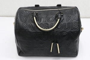 Louis Vuitton Embossed Cube Speedy 30 *READ* - Picture 1 of 22