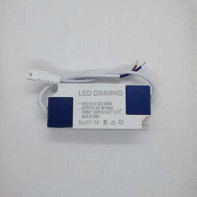 AC Dimming LED Driver +Shell 7~15x1W Power Supply Lamp Light Bulb 7W 9W 12W 15W - Image 1 of 4