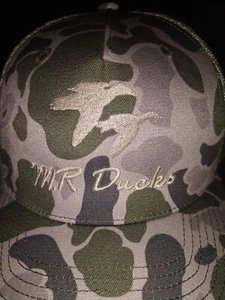 Mr Duck Truckermütze Camouflage Druckknopflasche bestickt verstellbar  - Bild 1 von 8