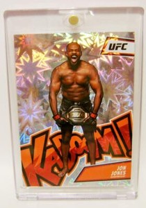 JON JONES KABOOM #15 PANINI CHRONICLES UFC 2023 VERY RARE