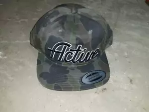 ACTIVE Ride Shop Cap Hat Snapback Shop Built OSFA Camo Camouflage - Picture 1 of 5