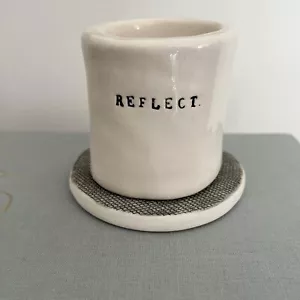 REFLEJAR: De colección Rae Dunn - Candelabro temprano votivo/golpeador de partido - Imagen 1 de 6