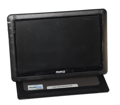 Broken - MIMO UM-710S 7" Portable USB Monitor - Damaged - Half Negative Screen - Image 1 of 4