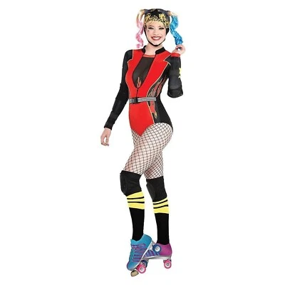 DISFRAZ HARLEY QUINN AVES RAPACES ROLLER DERBY COSPLAY HALLOWEEN TALLA X-PEQUEÑO 0 Foto 1 de 4