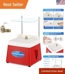 Buntglasschleifer mit 5/8’’ & 1’’ Diamantschleifer Bits & Schallwand, 4200r M... - Bild 1 von 7