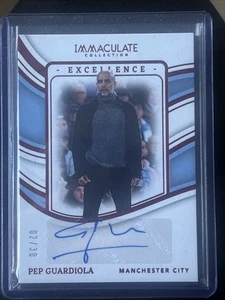 2023-24 Panini Immaculate Collection Excellence Autographs Pep Guardiola /30 SP - Bild 1 von 2