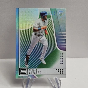 Yordan Álvarez 2020 Panini Chronicles Status Green RC #11 Houston Astros Rookie - Imagen 1 de 2