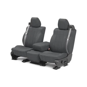 For Jeep Patriot 12-13 CalTrend NeoSupreme 1st Row Charcoal Custom Seat Covers - Picture 1 of 3