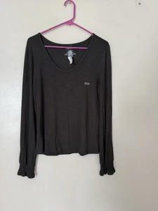 Maurices Top Pullover size S New with tags Stretchy casual ruffled sleeves - Picture 1 of 7