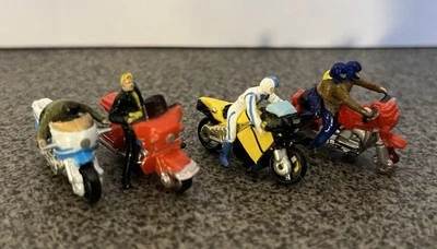Micro Machines Drivers Motorcycles, Galoob 1991, near complete- see notes - Image 1 of 4