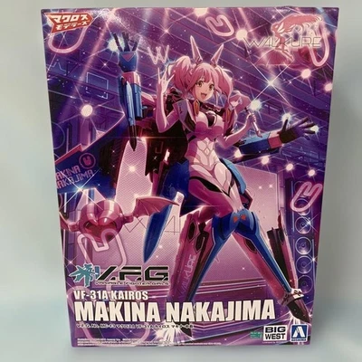Aoshima VFG Macross Delta VF-31A Kairos Machina Nakajima MC-13 Plastic Model kit - Image 1 of 4