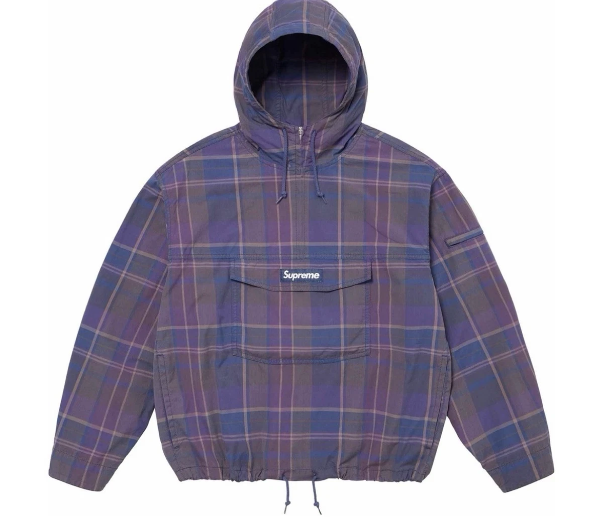 ジャケット・アウター supreme repeat stitch anorak XXL Supreme Repeat Stitch Anorak (SS23) - $188