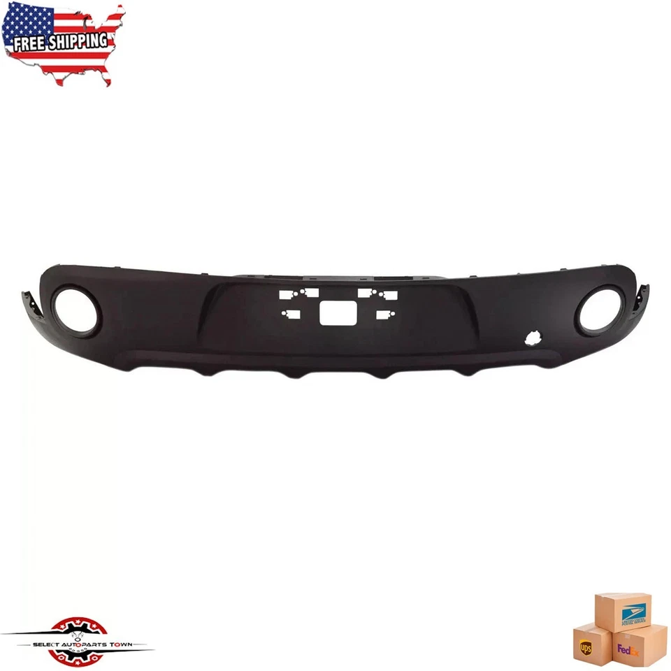 Fits 2017-2019 Kia Soul New Rear Lower Bumper Cover Textured Black KI1115113 Foto 1 de 4