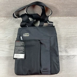 Tumi T-Tech Umhängetasche Reißverschluss oben neu mit Etikett Reise schwarz Messenger 11” x 10” - Bild 1 von 8