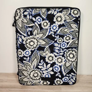 Vera Bradley Snow Lotus Zip Around TABLET TAMER Organizer Case School Work EUC - Picture 1 of 11