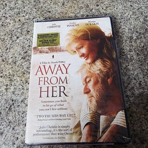 Away From Her DVD New Sealed Julie Christie Gordon Pinsent 2007 Academy Award - Picture 1 of 6