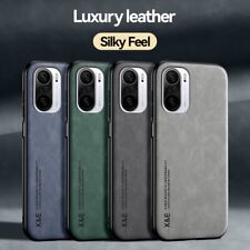 Shockproof Leather Back Case For Xiaomi Poco F3 F4 X4 M4 Redmi Note 12 11T 10