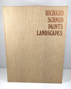 Richard Schmid Paints Landscapes By Richard Schmid 1stEd/1st Print SIGNED Book - Picture 1 of 6