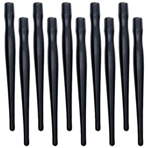 10 Piezas Plumillas y Soportes de Plástico Negro Barra Manga Dip Plumillas y Soportes - Imagen 1 de 12