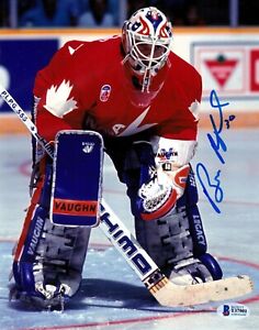 Bill Ranford Autographed Signed 8x10 Team Canada Beckett