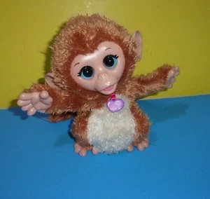 FurReal Friends Scimmia Baby Cuddles Giggly Interactive Pet Hasbro 2013 Funzionante - Foto 1 di 2